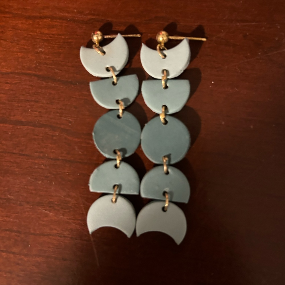 Clay handmade earrings